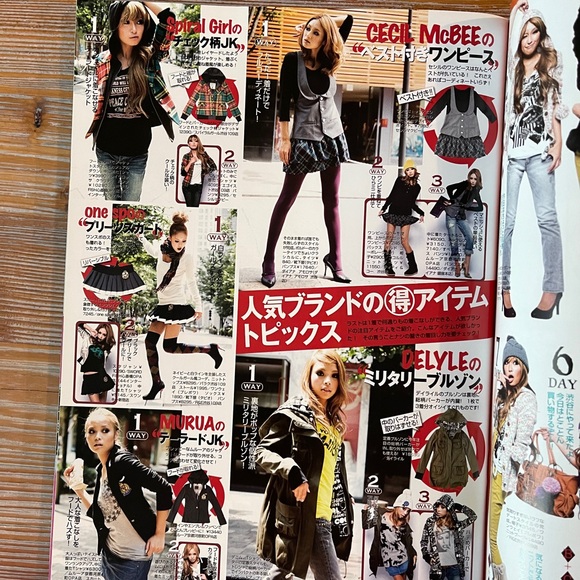 Rare JELLY NOV 2008 Japanese Girls Fashion Magazine Gal Street Fashion Must-Have - Picture 3 of 15